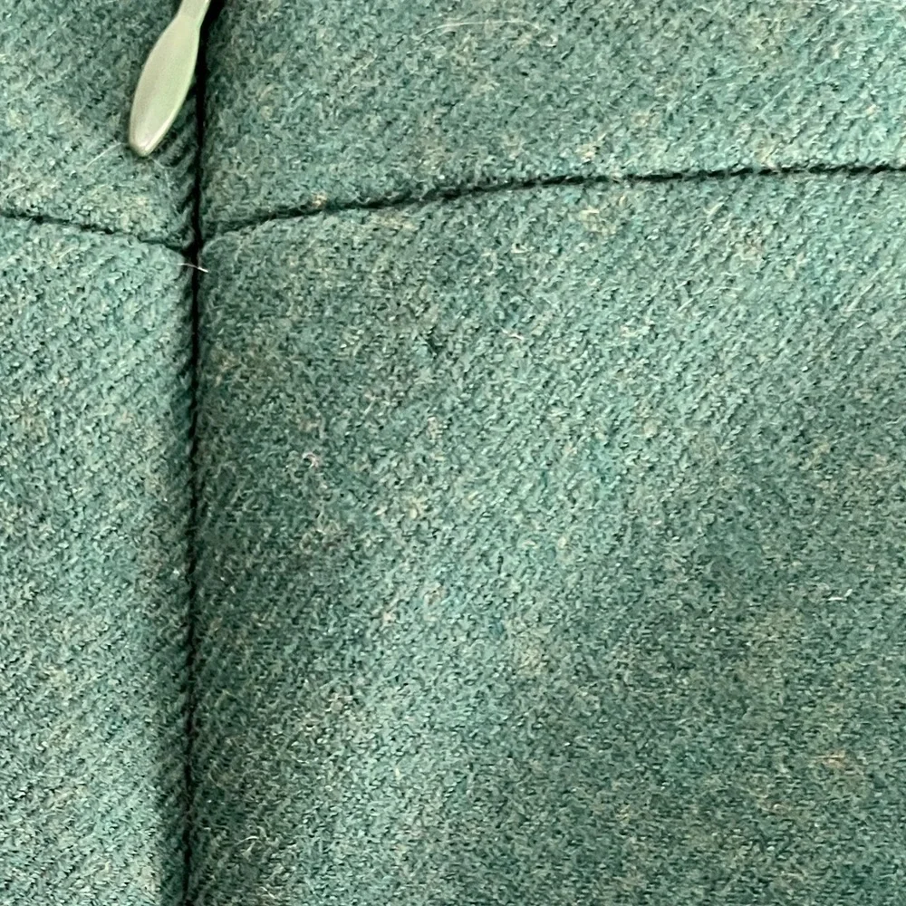 J Crew Skirt Women 0 Green Wool NO. 2 Pencil Ladies Lined Classic Fall Autumn - Picture 5 of 8